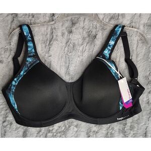 NWT Freya Sonic High Impact Underwire Sports Bra Size 30I RN 103367 AC489GAC